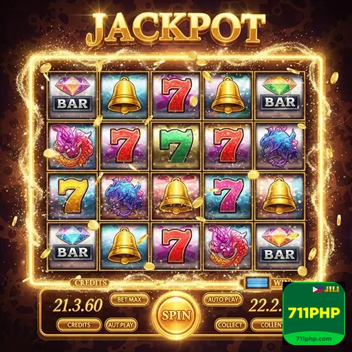 Exciting player enjoying slot games on mobile